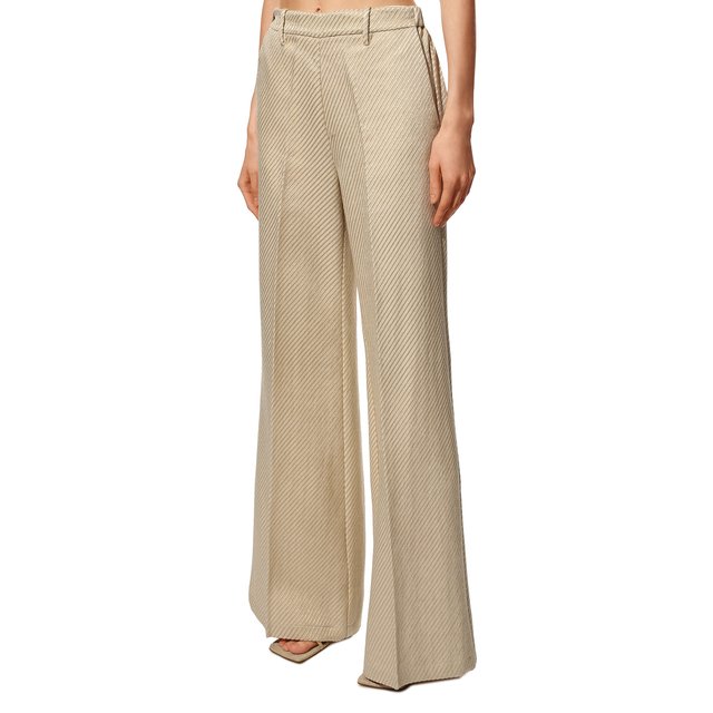 фото Брюки из шерсти и вискозы forte_forte