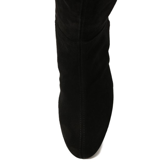 фото Замшевые ботфорты scarlet agl