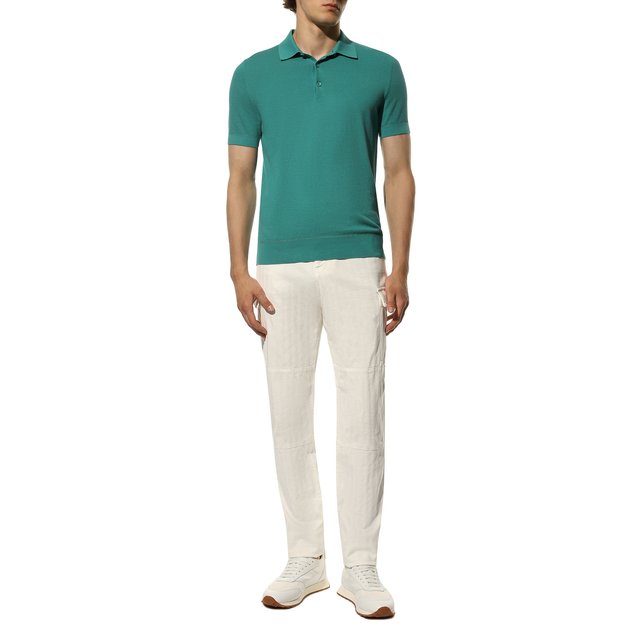 фото Хлопковое поло brioni