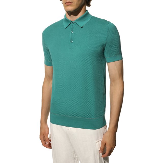 фото Хлопковое поло brioni