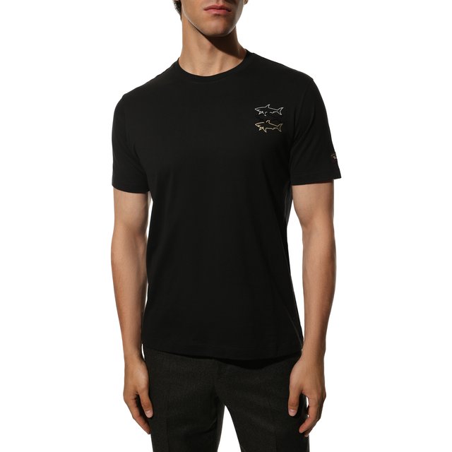 фото Хлопковая футболка paul&shark