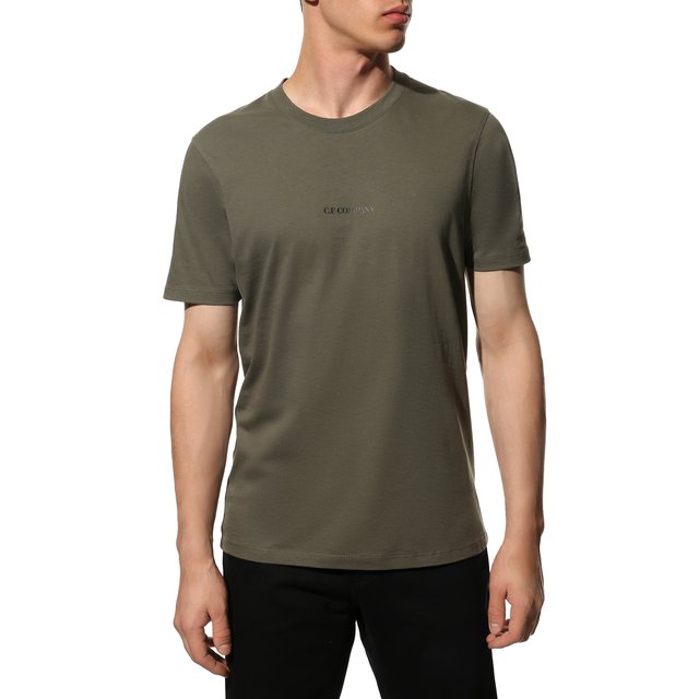 фото Хлопковая футболка c.p. company