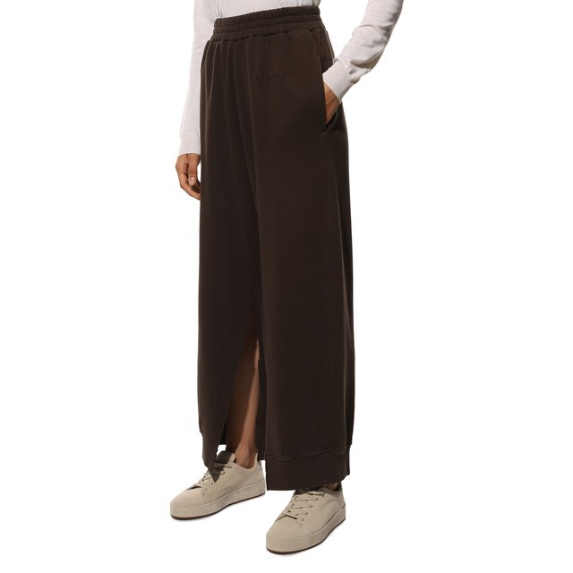 фото Хлопковые брюки mm6