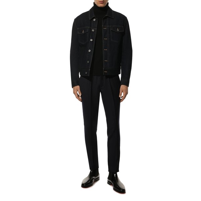 фото Шерстяные брюки fradi