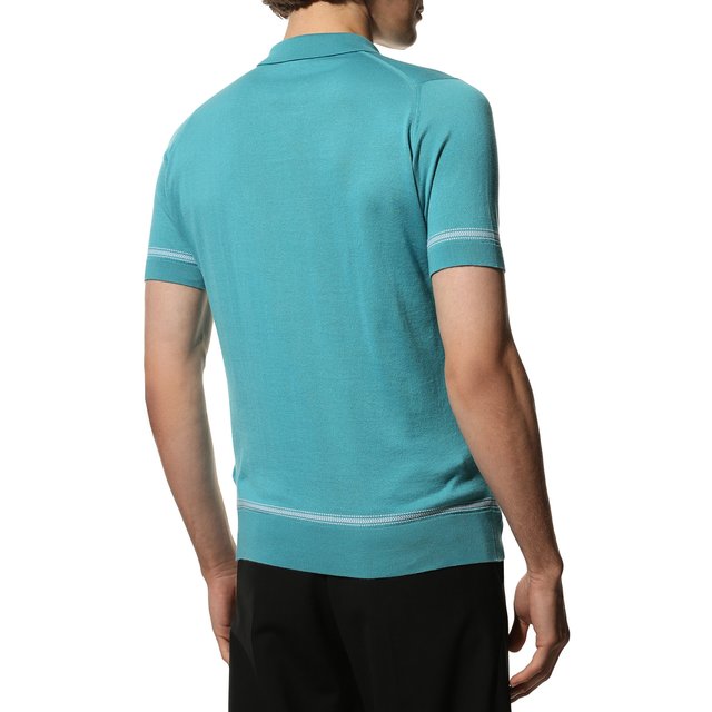 фото Хлопковое поло john smedley