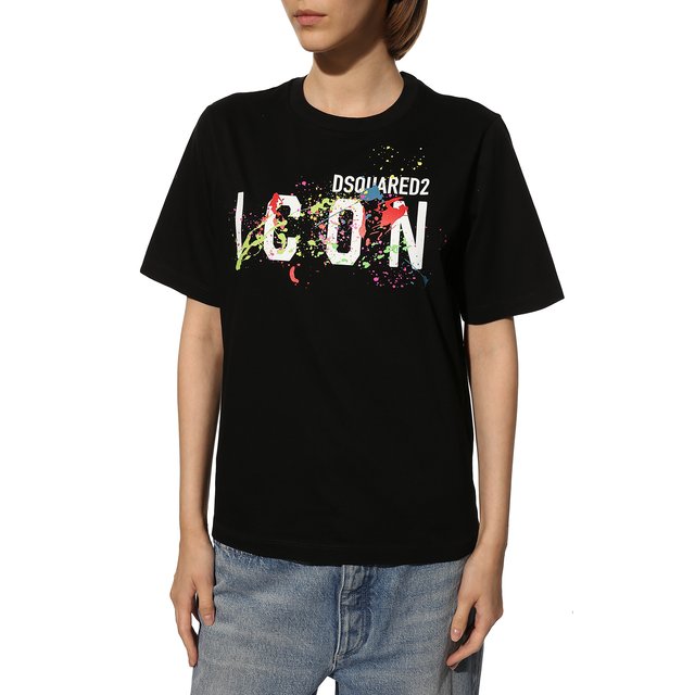 фото Хлопковая футболка dsquared2