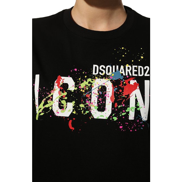 фото Хлопковая футболка dsquared2