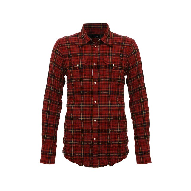 фото Хлопковая рубашка dsquared2