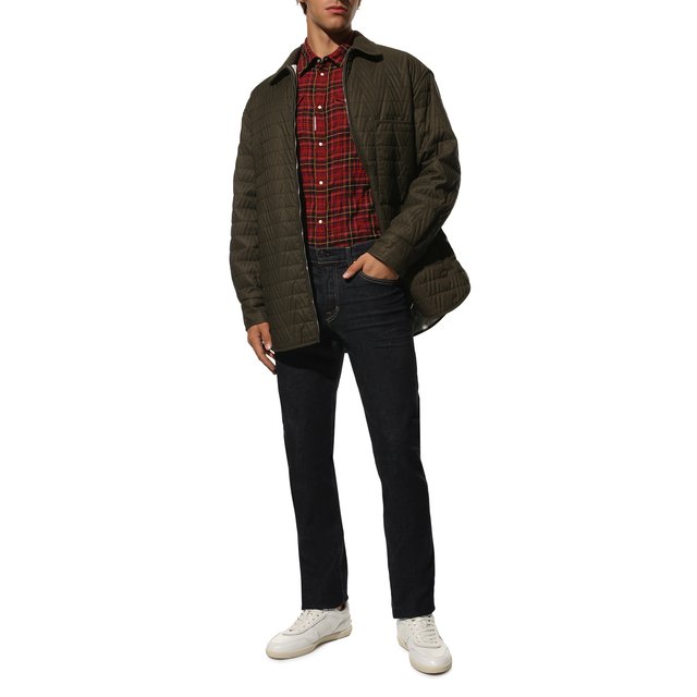 фото Хлопковая рубашка dsquared2