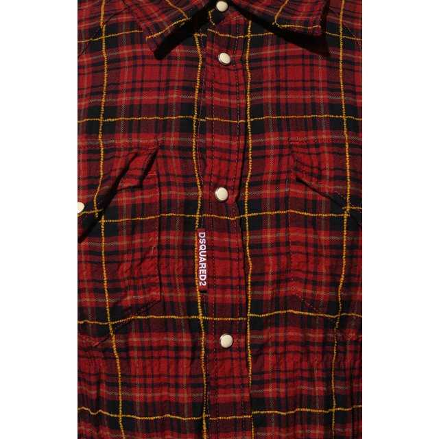 фото Хлопковая рубашка dsquared2