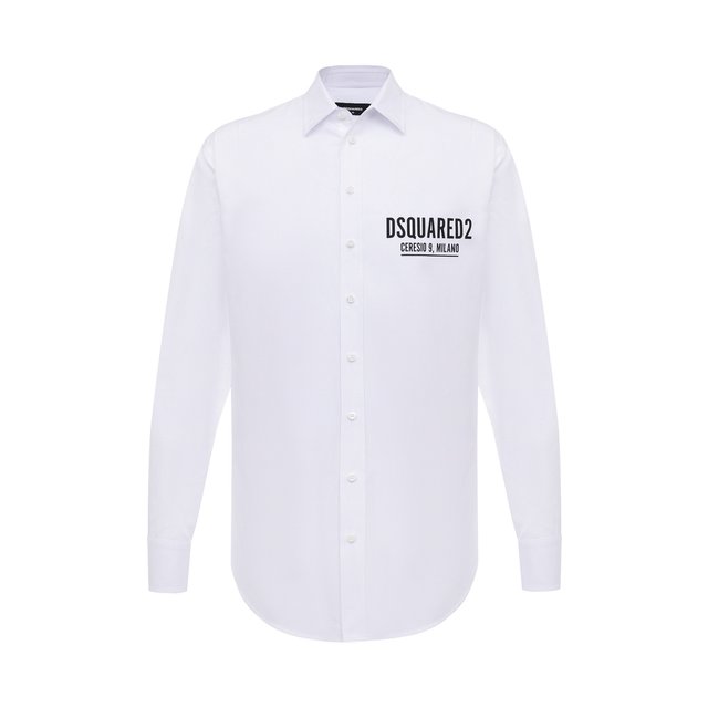 фото Хлопковая рубашка dsquared2