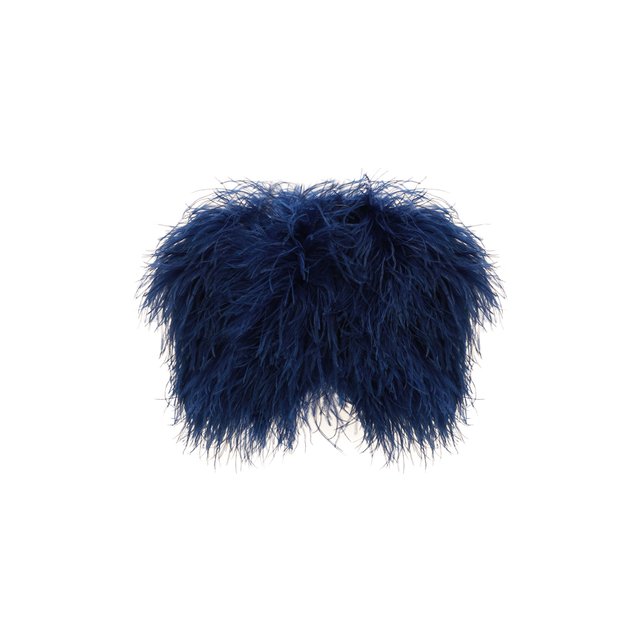 фото Жилет с отделкой перьями elie saab