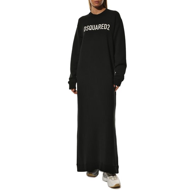 фото Хлопковое платье dsquared2