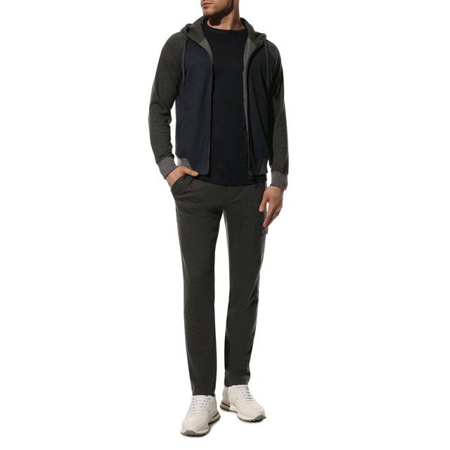 фото Брюки из хлопка и кашемира capobianco