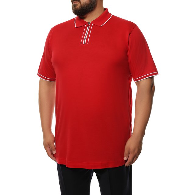 фото Хлопковое поло kiton