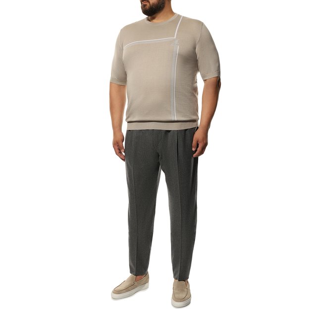 фото Шерстяные брюки brunello cucinelli