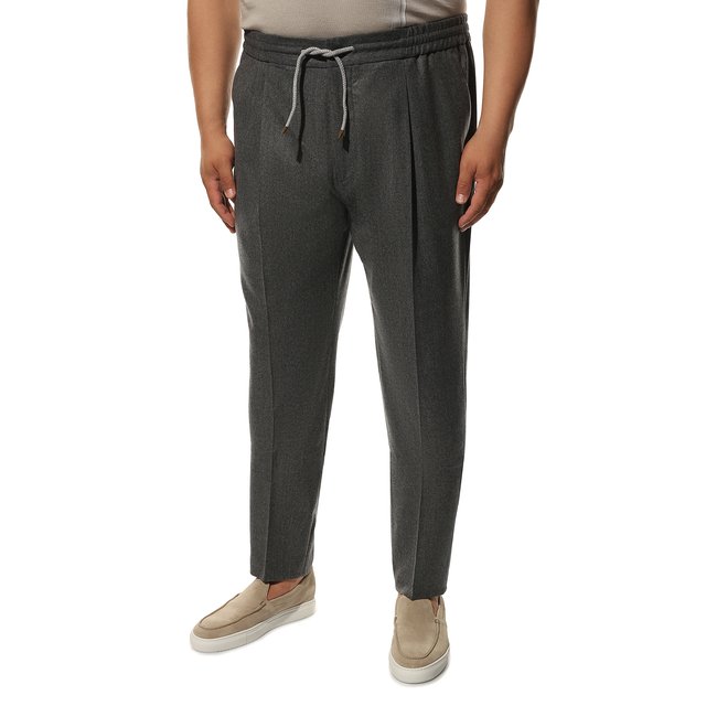 фото Шерстяные брюки brunello cucinelli