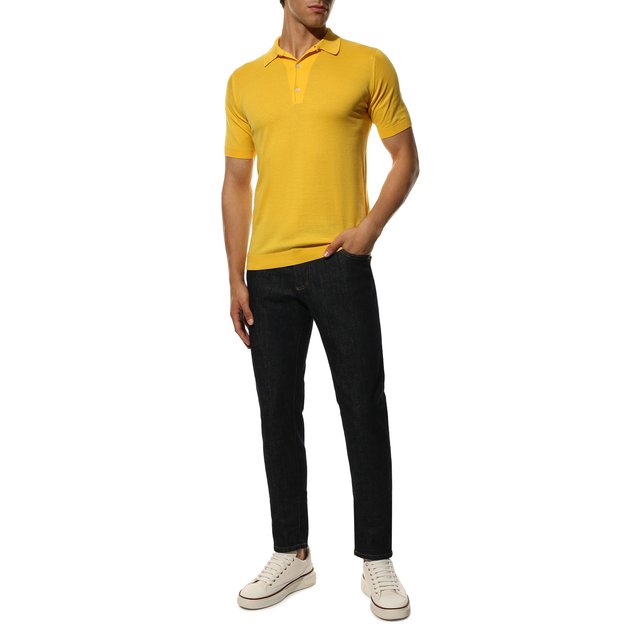 фото Хлопковое поло john smedley