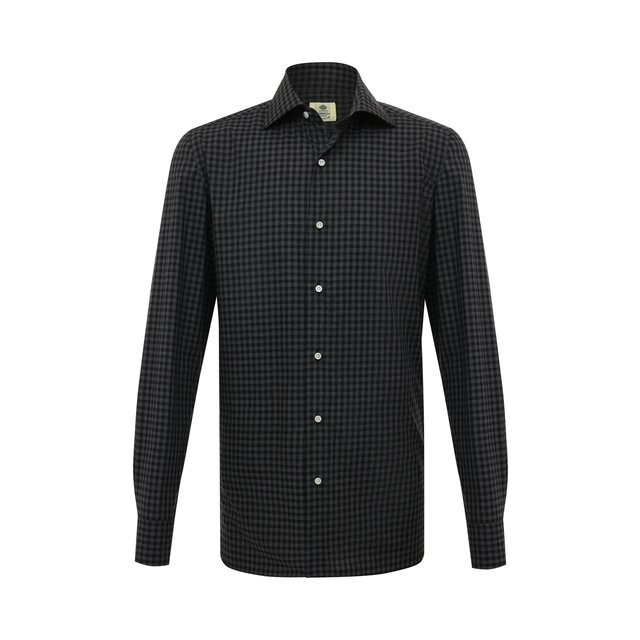 фото Хлопковая рубашка luigi borrelli