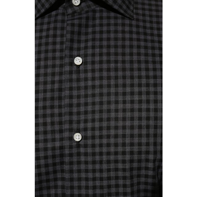 фото Хлопковая рубашка luigi borrelli