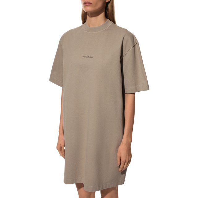 фото Хлопковое платье acne studios