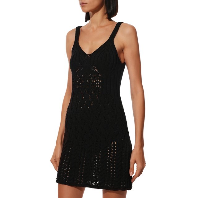 фото Хлопковое платье acne studios