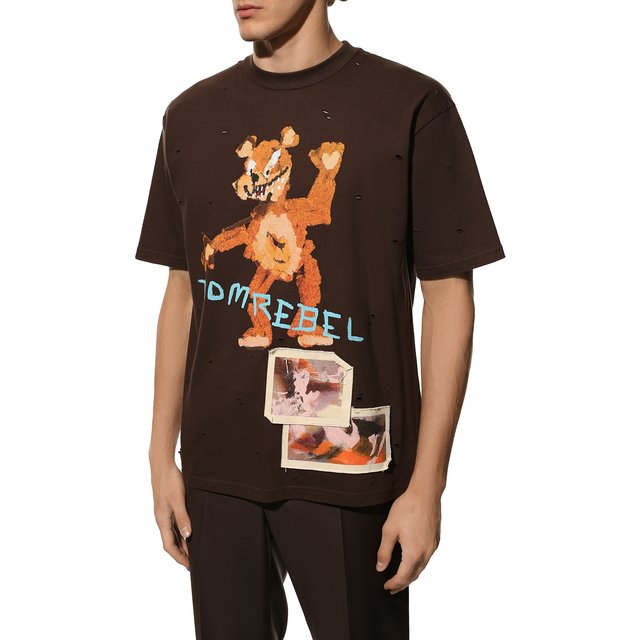 фото Хлопковая футболка domrebel