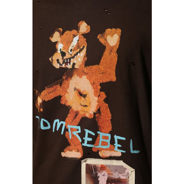 фото Хлопковая футболка domrebel