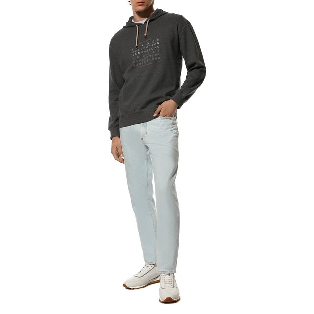 фото Кожаные кроссовки olimpo brunello cucinelli