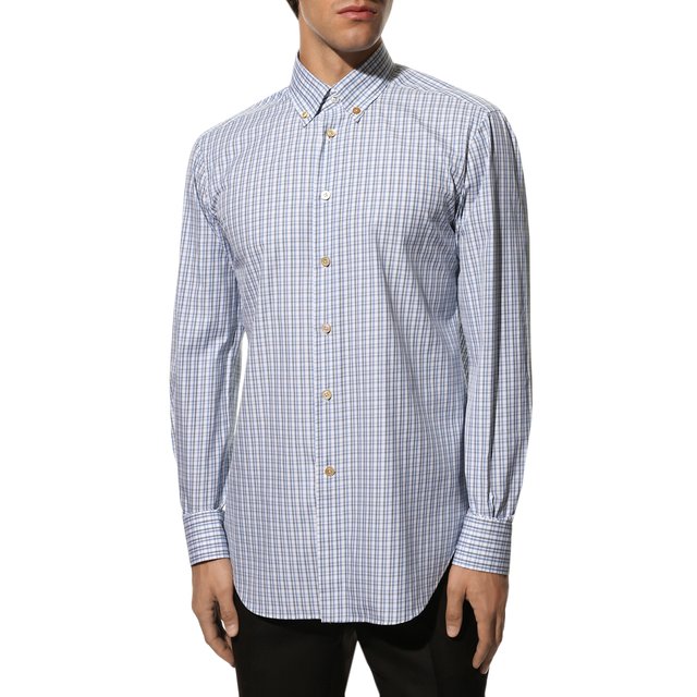 фото Хлопковая рубашка kiton