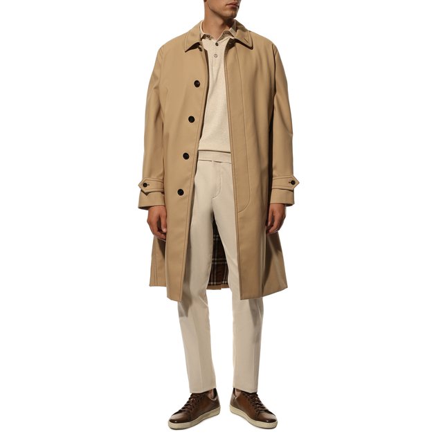 фото Хлопковое поло brunello cucinelli