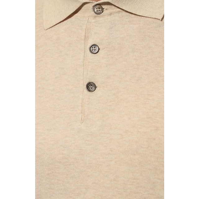 фото Хлопковое поло brunello cucinelli