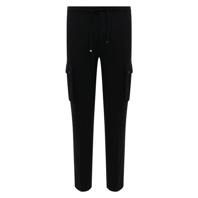 фото Брюки-карго из шерсти и вискозы corneliani