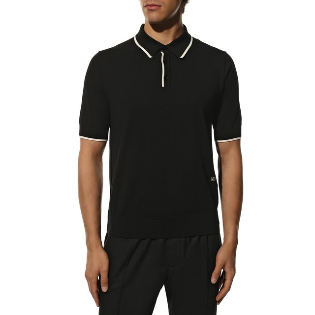 фото Хлопковое поло dolce & gabbana