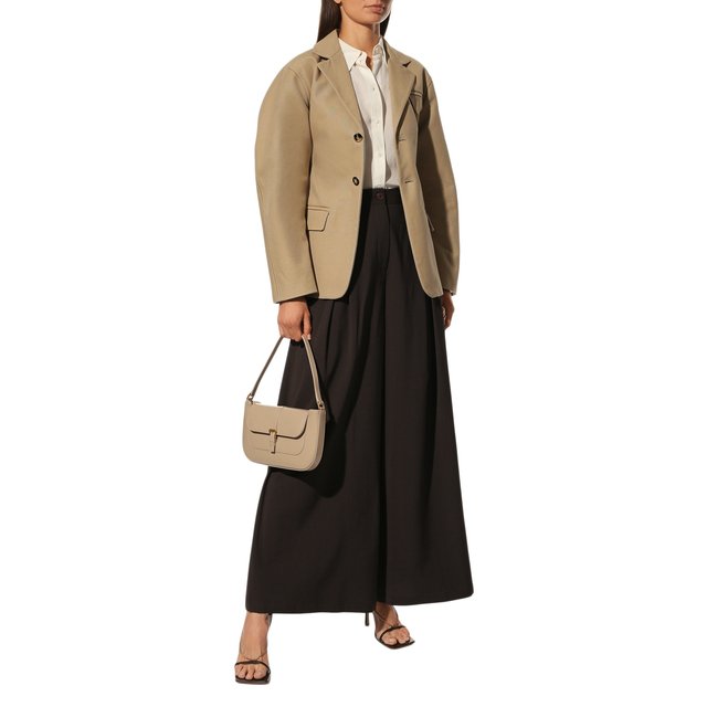 фото Брюки из вискозы и шерсти erika cavallini