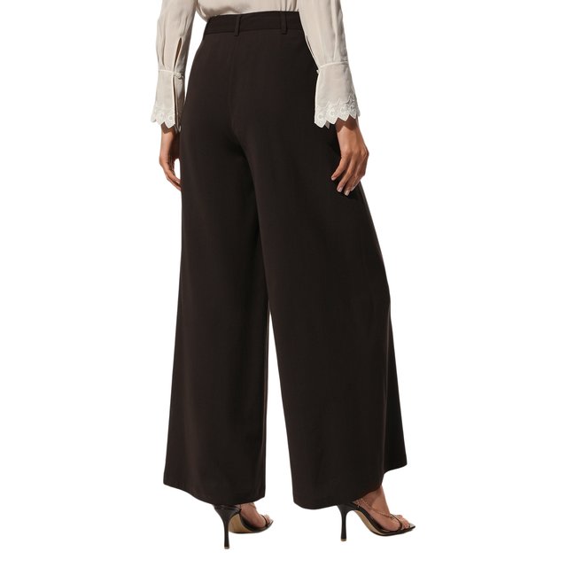 фото Брюки из вискозы и шерсти erika cavallini