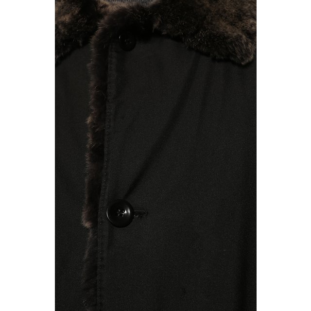 фото Пальто с меховой подкладкой kiton