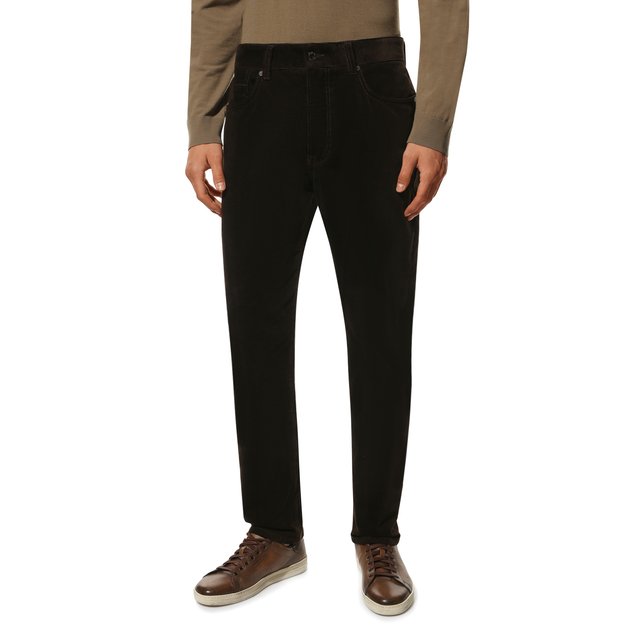 фото Хлопковые брюки bogner