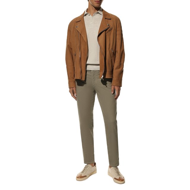 фото Хлопковое поло brunello cucinelli