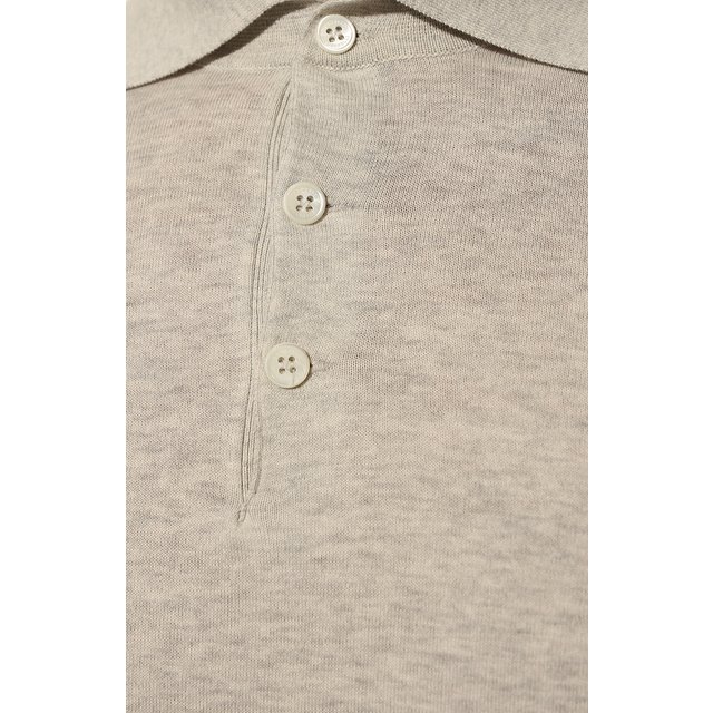 фото Хлопковое поло brunello cucinelli