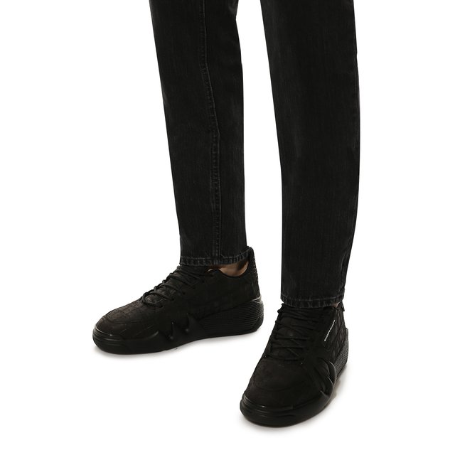 фото Кожаные кеды talon giuseppe zanotti design