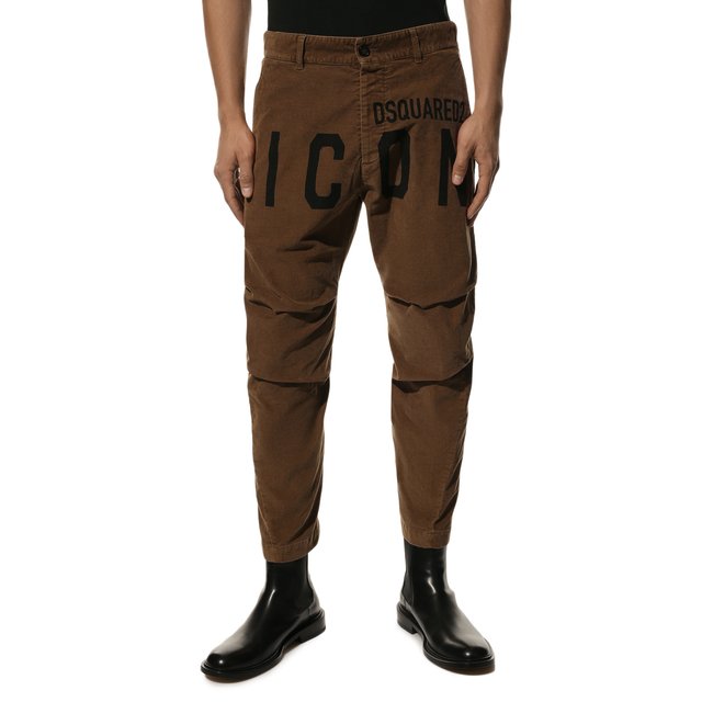 фото Хлопковые брюки icon dsquared2