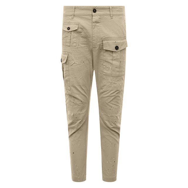 фото Хлопковые брюки dsquared2