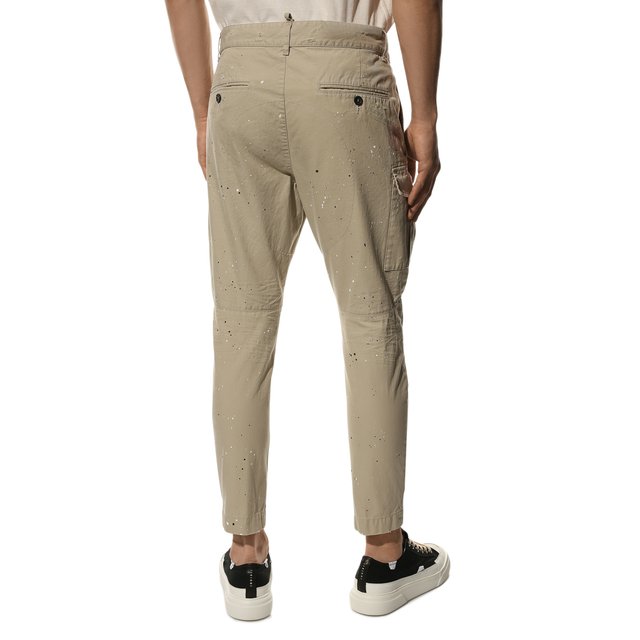 фото Хлопковые брюки dsquared2