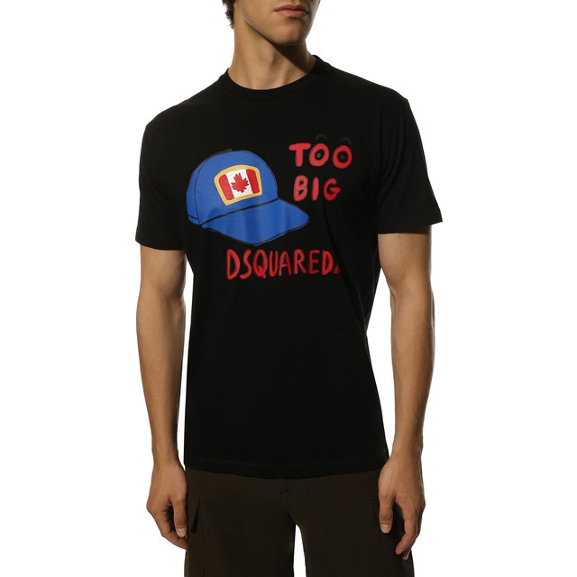 фото Хлопковая футболка dsquared2
