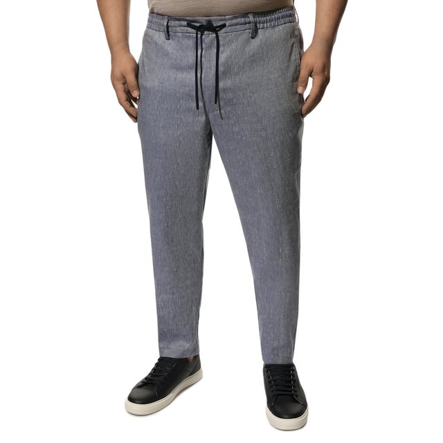 фото Брюки изо льна и шерсти hiltl