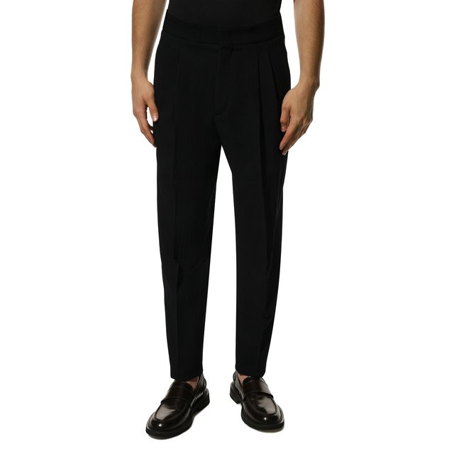 фото Брюки из хлопка и шерсти giorgio armani