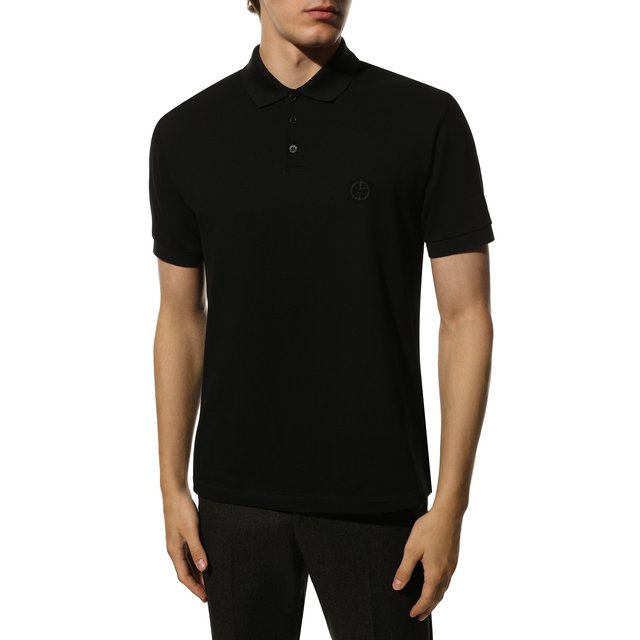 фото Хлопковое поло giorgio armani