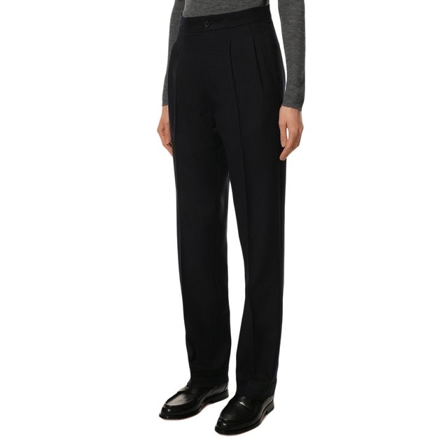 фото Шерстяные брюки maison margiela