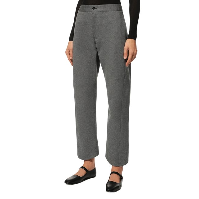 фото Хлопковые брюки jil sander